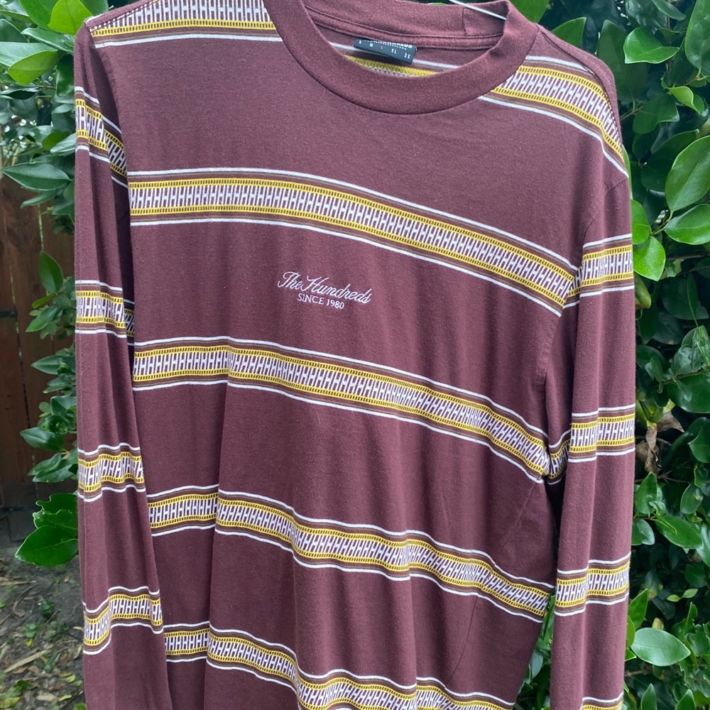 THE HUNDREDS STRIPED LS
